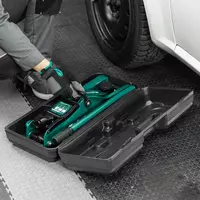  Домкрат гидравлический подкатной  2 т  85-330 мм  низкий подхват  в пласт. кейсе Сибртех Avtomobil ko'targichlari