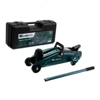 Домкрат гидравлический подкатной  2 т  127-330 мм  в пласт. кейсе Сибртех