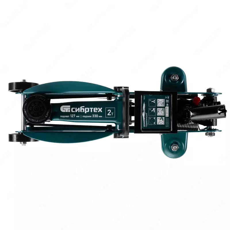  Домкрат гидравлический подкатной  2 т  135-320 мм Сибртех - Домкраты