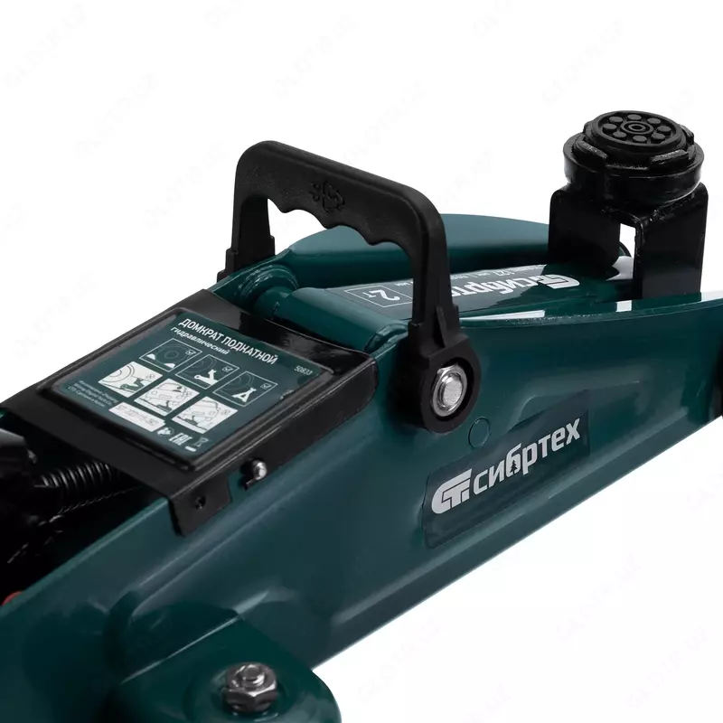  Домкрат гидравлический подкатной  2 т  135-320 мм Сибртех Домкраты