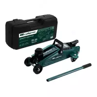 Домкрат гидравлический подкатной  2 т  135-320 мм  в пласт. кейсе Сибртех