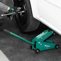  Домкрат гидравлический подкатной  2 5 т  148-387 мм  в пласт. кейсе Сибртех ООО QUATTRO PRO