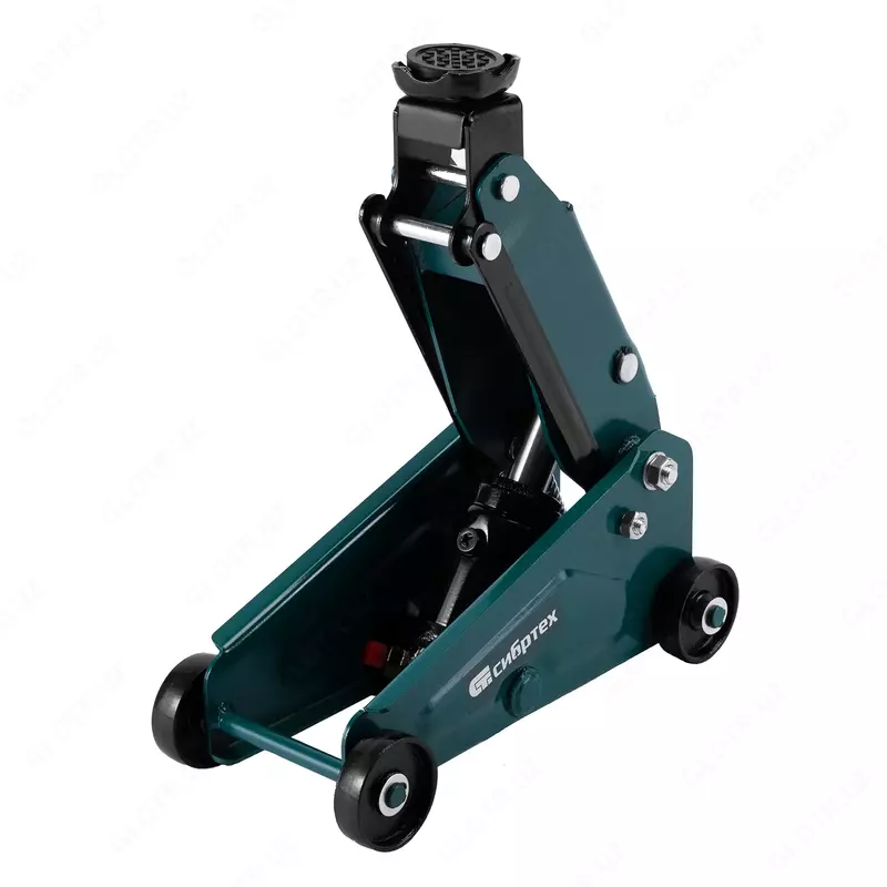  Домкрат гидравлический подкатной  2 5 т  148-387 мм  в пласт. кейсе Сибртех  - ООО QUATTRO PRO