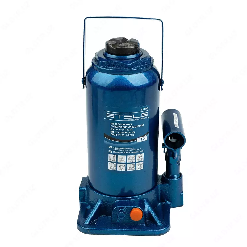  ООО QUATTRO PRO - Домкрат гидравлический бутылочный  16 т  H подъема 230-460 мм Stels
