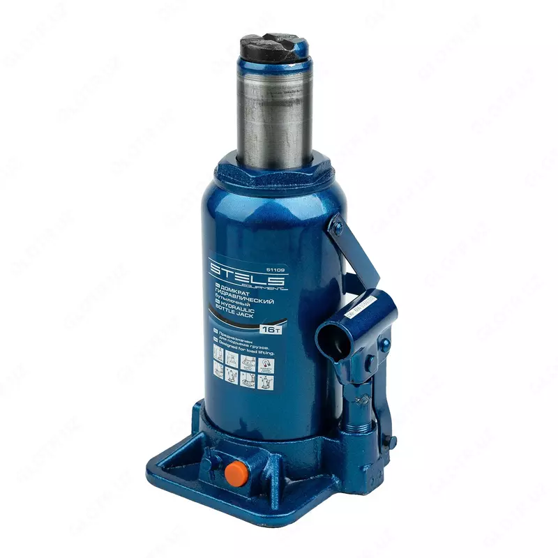  Домкрат гидравлический бутылочный  16 т  H подъема 230-460 мм Stels  - ООО QUATTRO PRO