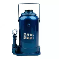  Домкрат гидравлический бутылочный  20 т  H подъема 244-449 мм Stels Домкраты