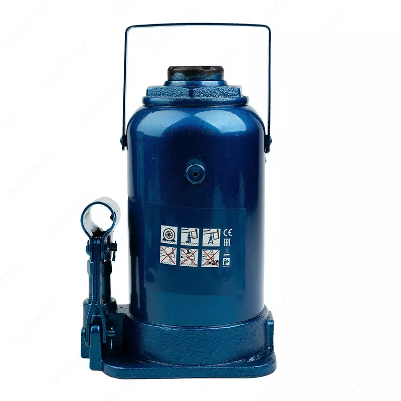  Домкрат гидравлический бутылочный  20 т  H подъема 244-449 мм Stels Домкраты