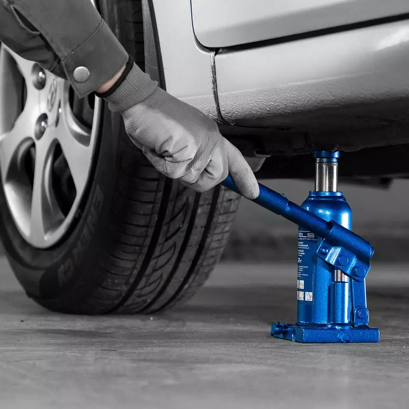  Домкрат гидравлический бутылочный телескопический  2 т  H подъема 170-380 мм Stels  - ООО QUATTRO PRO