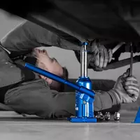  Домкрат гидравлический бутылочный телескопический  4 т  H подъема 170-420 мм Stels Только в розницу