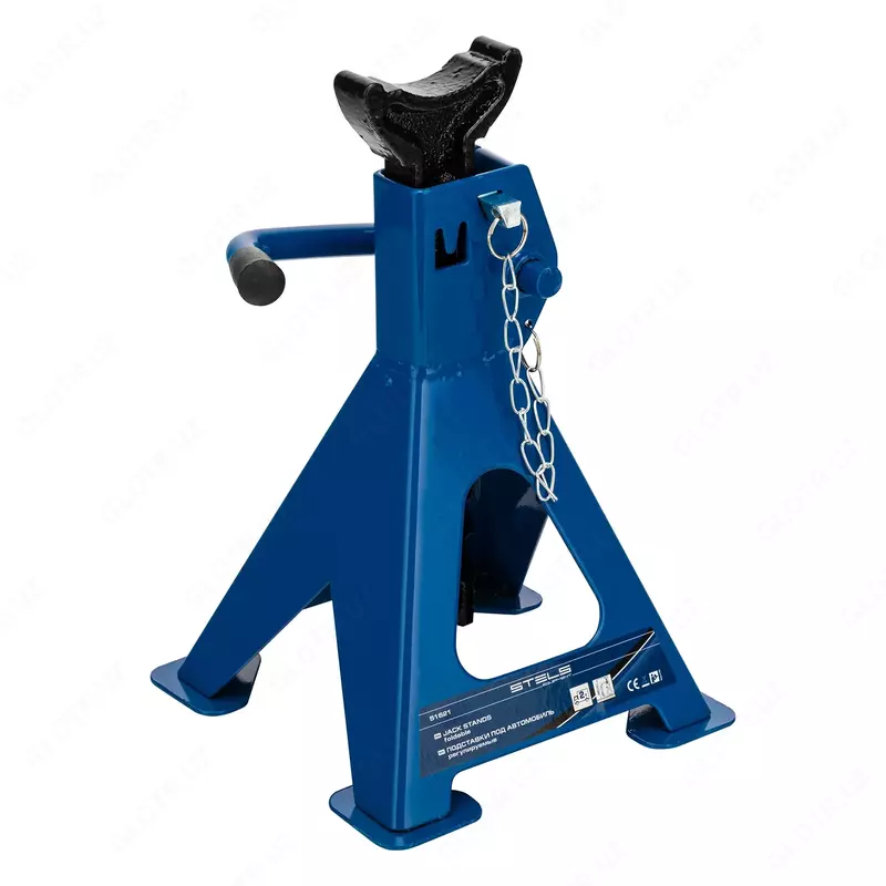  Подставки под автомобиль регулируемые  2 т  H подъема 280-420 мм  2 шт  Stels - Автомобильные домкраты для автосервиса