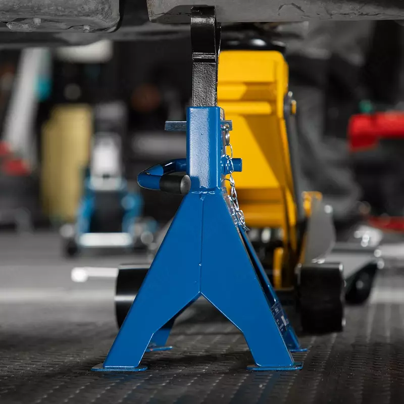  Подставки под автомобиль регулируемые  3 т  H подъема 280-430 мм  2 шт  Stels Только в розницу