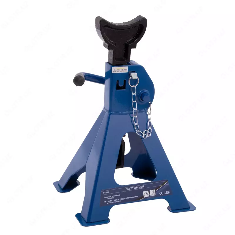  ООО QUATTRO PRO - Подставки под автомобиль регулируемые  3 т  H подъема 280-430 мм  2 шт  Stels