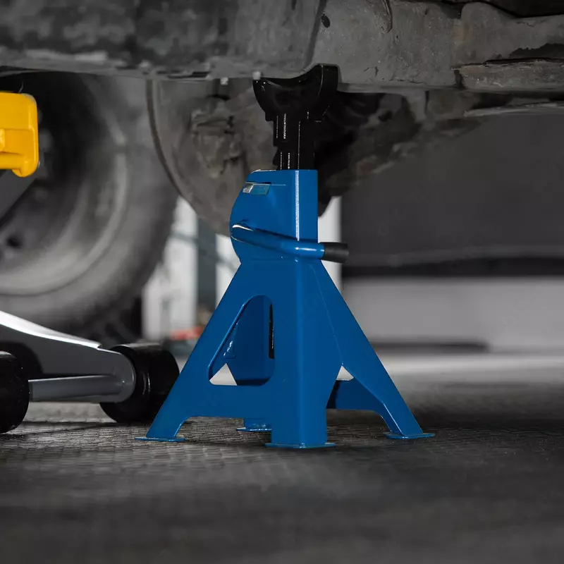  Подставки под автомобиль регулируемые  3 т  H подъема 280-430 мм  2 шт  Stels  - ООО QUATTRO PRO