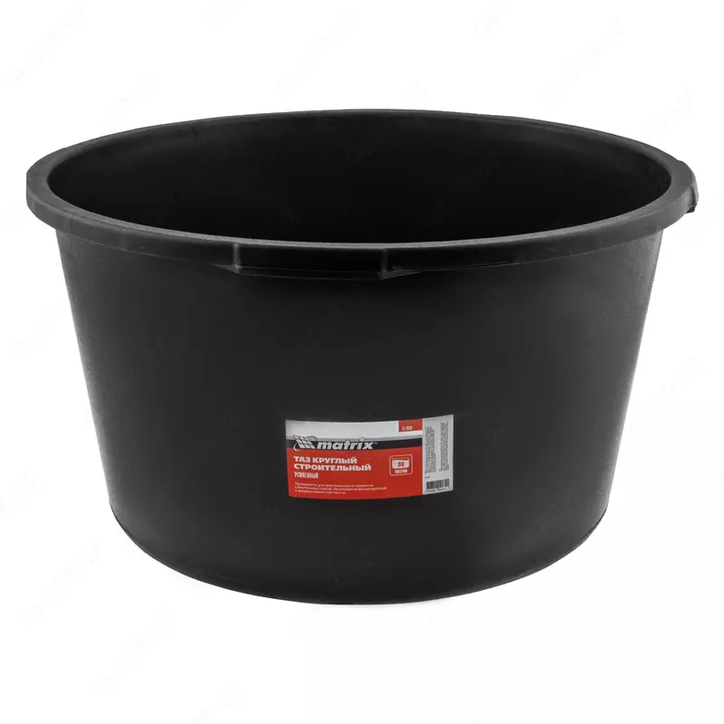 Таз круглый строительный усиленный  90 л Matrix