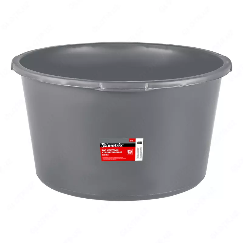  Таз круглый строительный усиленный  90 л Matrix - ООО QUATTRO PRO