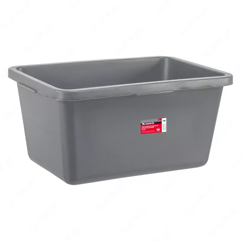  Таз прямоугольный строительный усиленный  45 л Matrix - ООО QUATTRO PRO