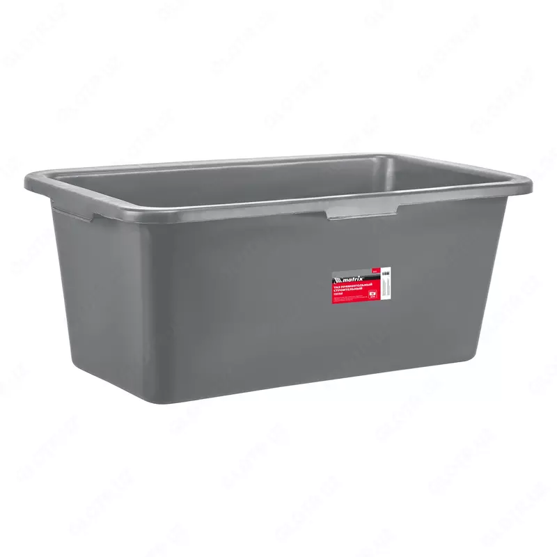  ООО QUATTRO PRO - Таз прямоугольный строительный усиленный  55 л Matrix