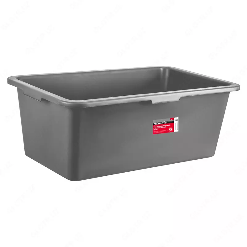  ООО QUATTRO PRO - Таз прямоугольный строительный усиленный  80 л Matrix