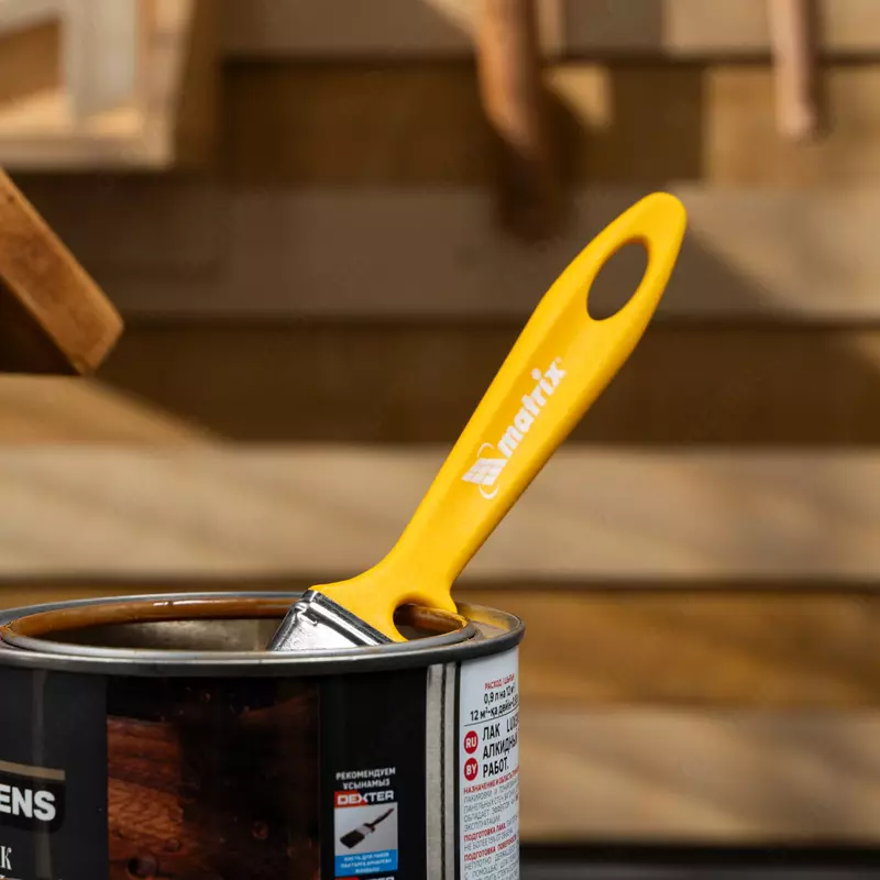  Кисть флейцевая Лаки Color Line 35 х 10 мм Matrix Кисти