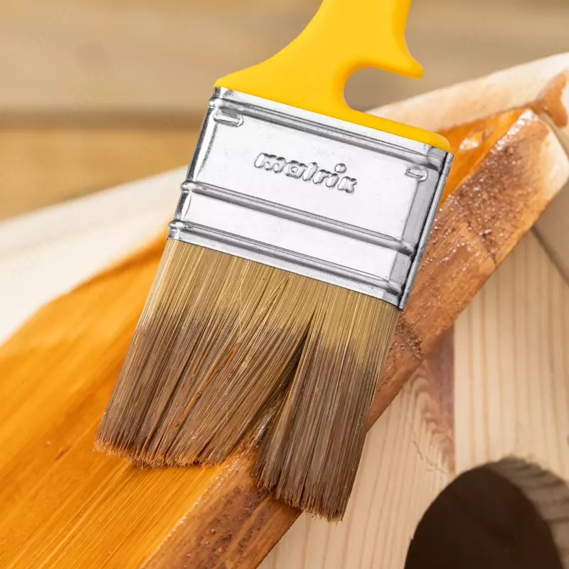  Кисть флейцевая Лаки Color Line 50 х 12 мм Matrix - Кисти