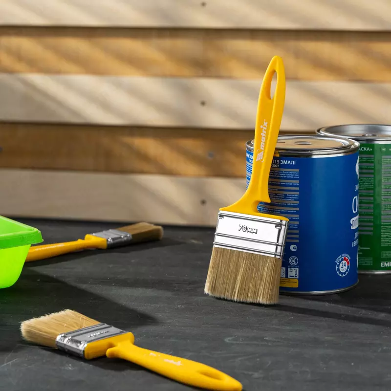  Кисть флейцевая Лаки Color Line 70 х 12 мм Matrix ООО QUATTRO PRO