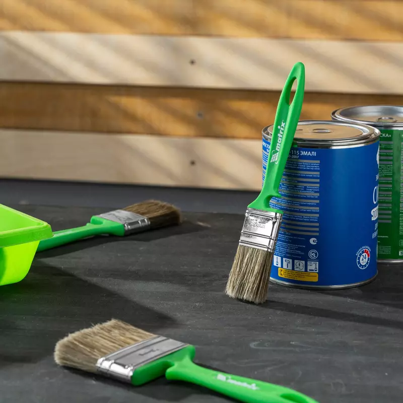  Кисть флейцевая Работы по дереву Color Line 35 х 10 мм Matrix - ООО QUATTRO PRO