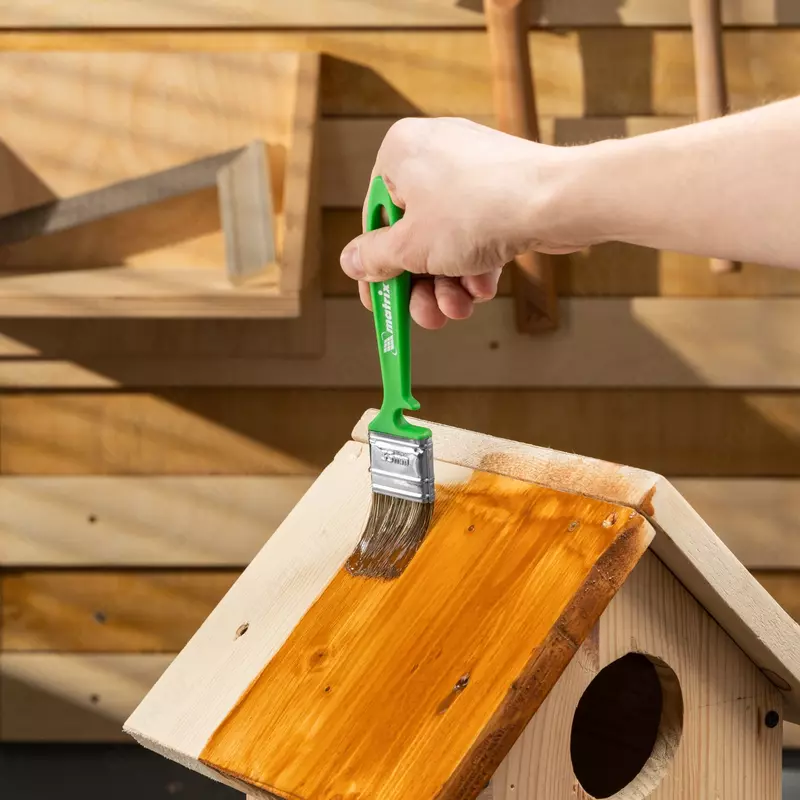  ООО QUATTRO PRO - Кисть флейцевая Работы по дереву Color Line 35 х 10 мм Matrix