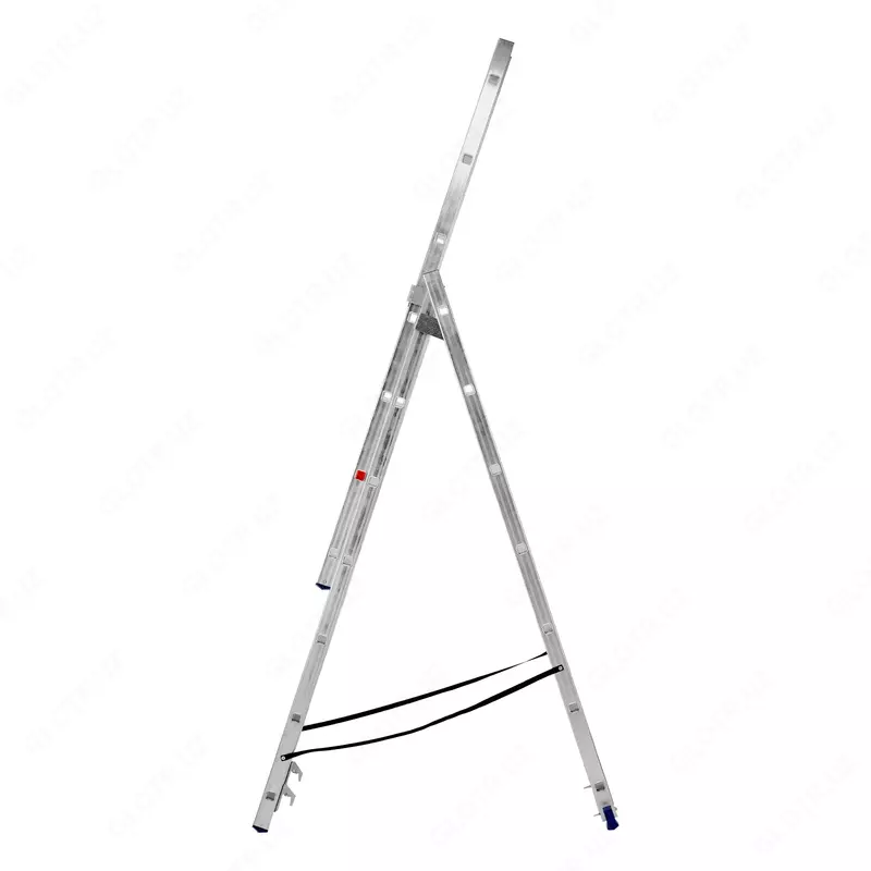  Лестница  3 х 7 ступеней  алюминиевая  трехсекционная  Сибртех - 