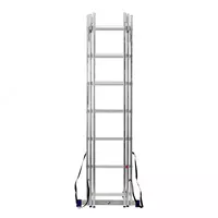   Лестница  3 х 7 ступеней  алюминиевая  трехсекционная  Сибртех