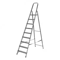 Стремянка  9 ступеней  алюминиевая  Сибртех