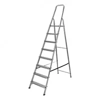 Стремянка  8 ступеней  алюминиевая  Сибртех