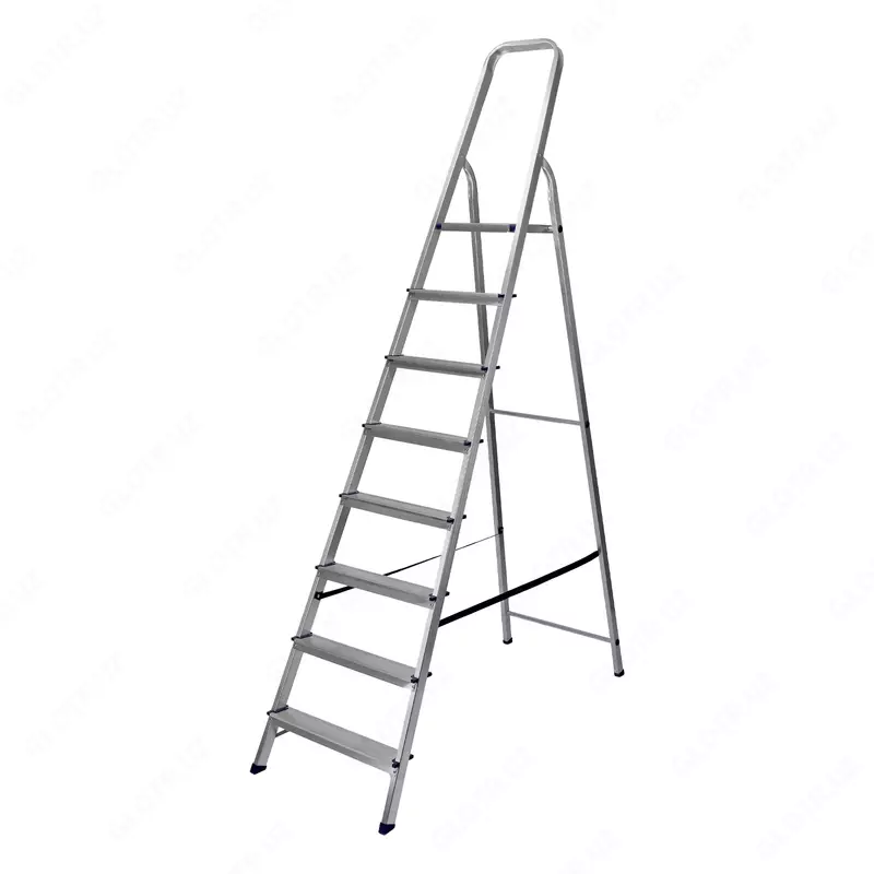 Стремянка  8 ступеней  алюминиевая  Сибртех