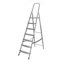 Стремянка  7 ступеней  алюминиевая  Сибртех