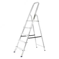 Стремянка  5 ступеней  алюминиевая  Сибртех