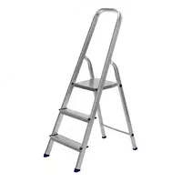 Стремянка  3 ступеней  алюминиевая  Сибртех