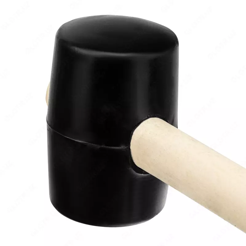   Киянка резиновая  450 г  черная резина  деревянная рукоятка Sparta