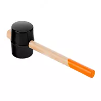  Киянка резиновая  910 г  черная резина  деревянная рукоятка Sparta - 