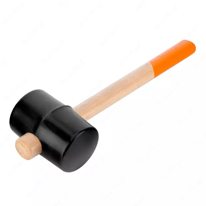  Киянка резиновая  910 г  черная резина  деревянная рукоятка Sparta Только в розницу