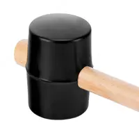  Киянка резиновая  910 г  черная резина  деревянная рукоятка Sparta ООО QUATTRO PRO