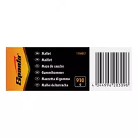  ООО QUATTRO PRO - Киянка резиновая  910 г  черная резина  деревянная рукоятка Sparta