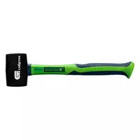  Киянка резиновая  225 г  черная резина  фибергласовая рукоятка Сибртех ООО QUATTRO PRO