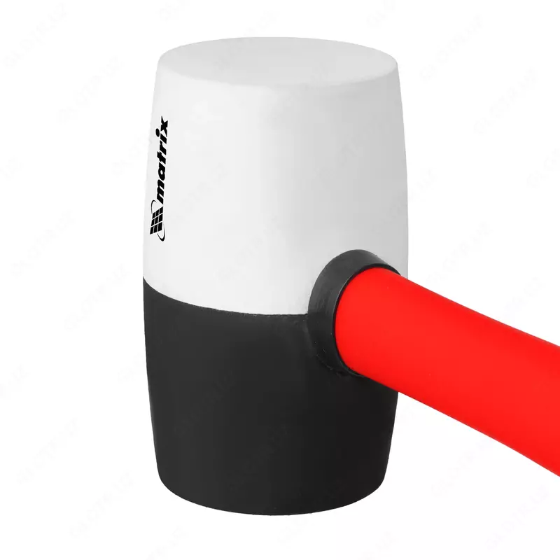  Киянка резиновая  680 г  черно-белая резина  фибергласовая рукоятка Matrix Только в розницу