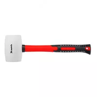   Киянка резиновая  450 г  белая резина  фибергласовая рукоятка Matrix