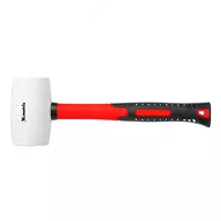   Киянка резиновая  680 г  белая резина  фибергласовая рукоятка Matrix