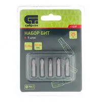  Бита PH1 x 25  сталь CrMo  5 шт. Сибртех Только в розницу