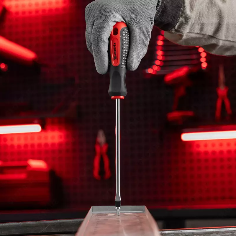  Отвертка Fusion  SL6 х 150 мм  CrV  трехкомпонентная рукоятка Anti slip Matrix - ООО QUATTRO PRO