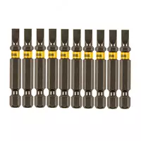 Бита SL5 0х50  сталь S2  шестигранный профиль  2 шт. Е 6 3 Denzel