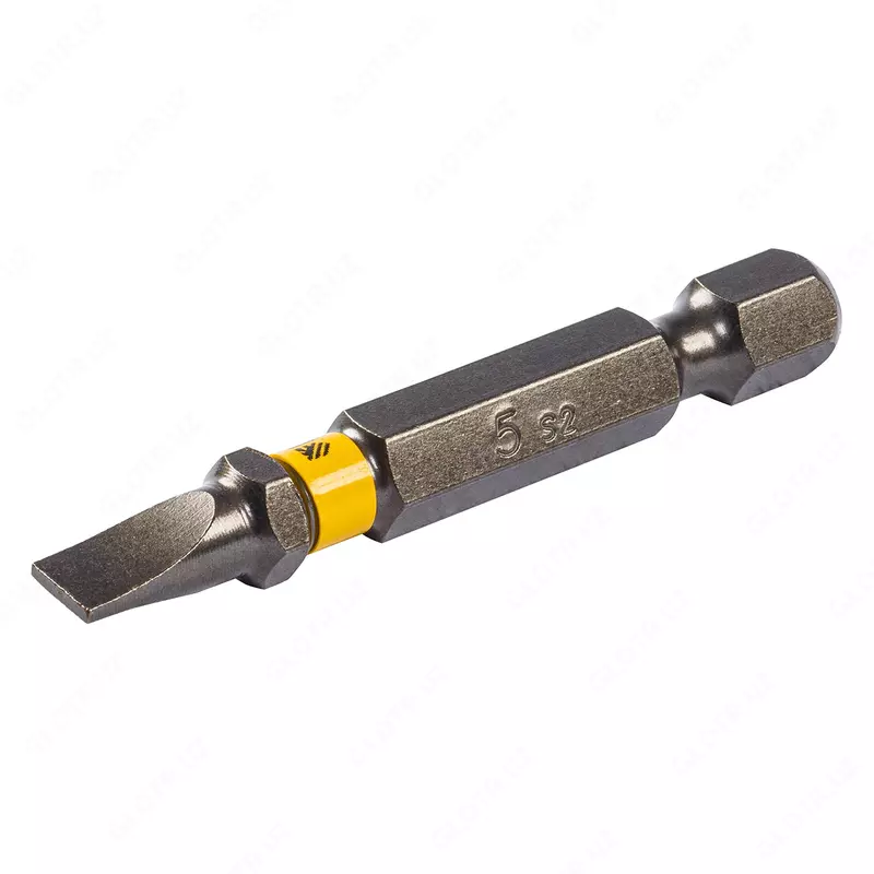  Бита SL5 0х50  сталь S2  шестигранный профиль  2 шт. Е 6 3 Denzel Только в розницу