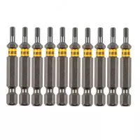 Бита HEX 3х50  сталь S2  шестигранный профиль  10 шт. Е 6 3 Denzel