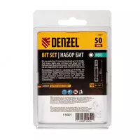   Бита HEX 3х50  сталь S2  шестигранный профиль  10 шт. Е 6 3 Denzel